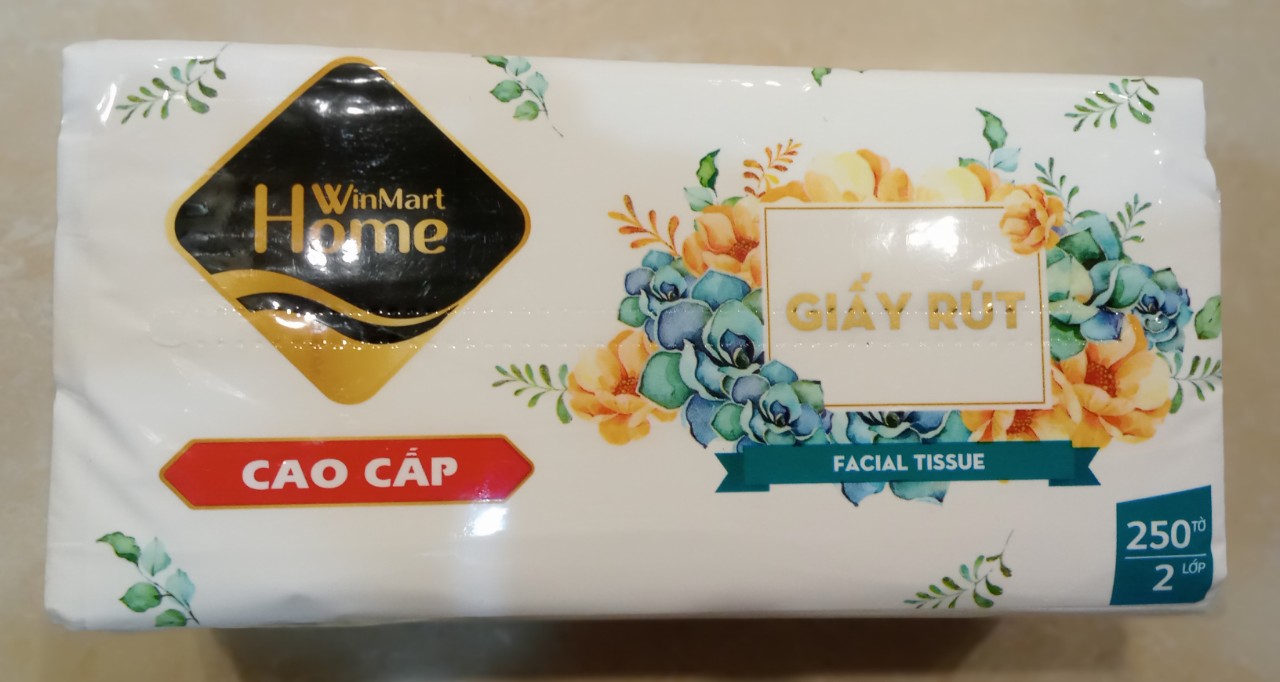 KHĂN GIẤY DẠNG RÚT WINMART HOME (Hàng chính hãng)