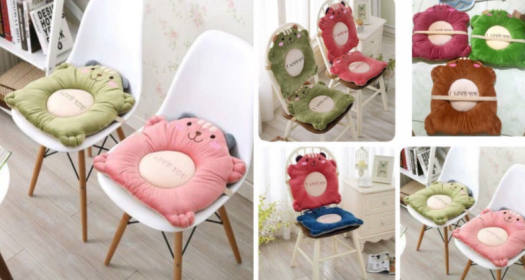 Đệm lót mông hình thú cute - Nệm lót ghế ngồi