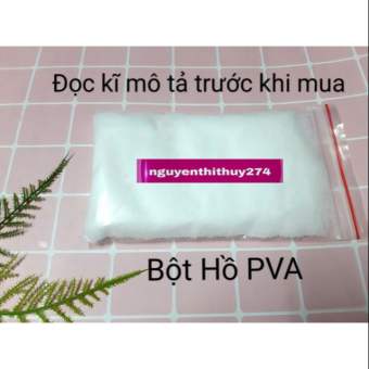 100G Bột Hồ Pva Nấu Keo Trong ( Nấu Được 500Ml Keo Trong )