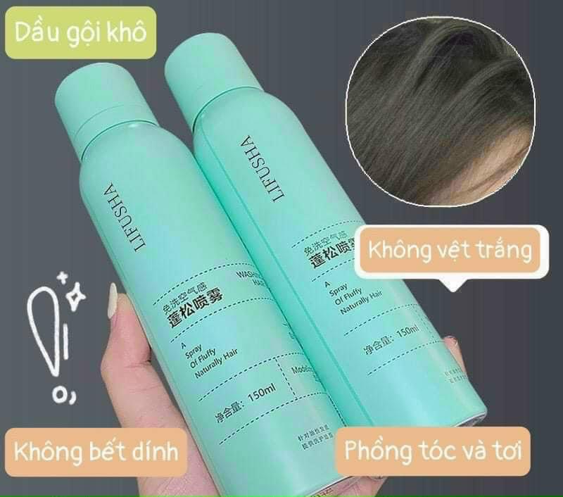 Gội khô lifusha 150ml