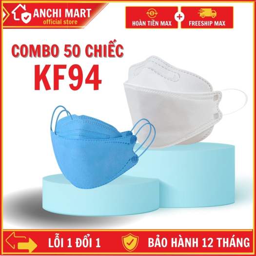 Khẩu trang KF94 công nghệ Hàn Quốc chính hãng Xuân Dương thiết kê tiên tiến 4 lớp bảo vệ kháng khuẩn tuyệt đối bảo vệ bạn và gia đình-anchi mart
