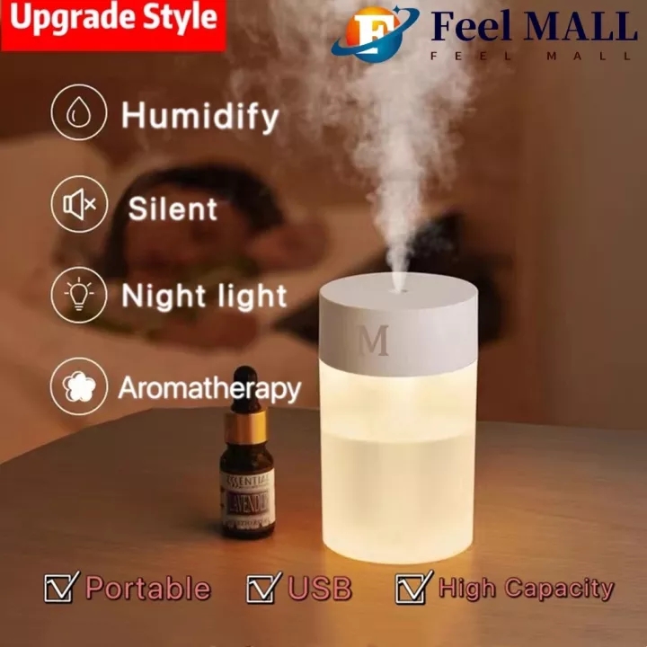 Xiaomi Air Humidifier Mini Máy Phun Sương Mini Tạo Ẩm Có Đèn LED Nhiều Màu  Kiêm Máy Xông Tinh Dầu Tỏa Hương Thơm Phòng  Máy Lọc Không Khí Khuếch Tán Tinh Dầu Thơm Quạt Mini Phun Sương