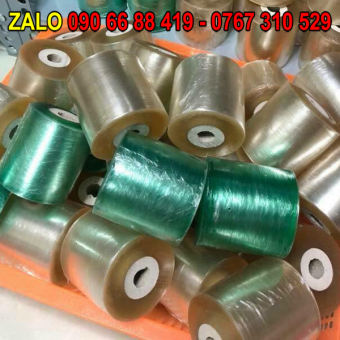 Băng keo ủ tê Xanh Vàng trong phun xăm 300g - Nilon ủ tê Vàng Xanh dùng trong phun xăm thẩm mỹ, Nylon quấn ủ tê phun xăm