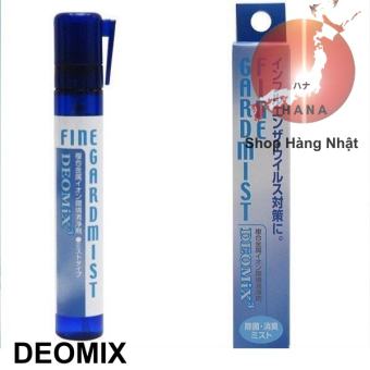 XỊT CHỐNG VIRUS CHO KHẨU TRANG NHẬT BẢN DEOMIX