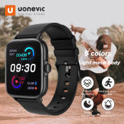 Uonevic P8 Smartwatch: Waterproof, Heart Monitor, Christmas Gift
