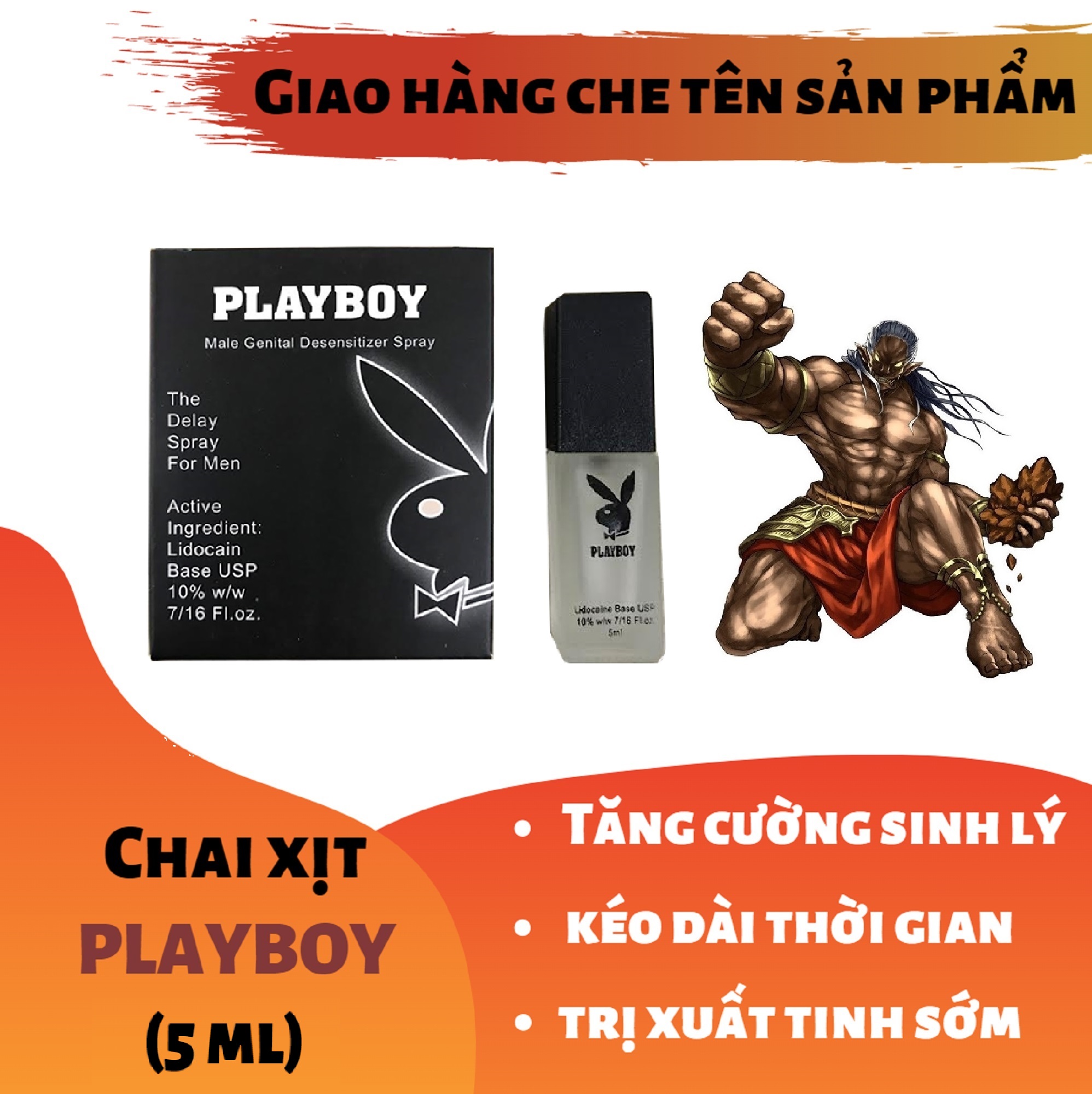 Chai xịt playboy usa cao cấp nam - hàng chính hãng