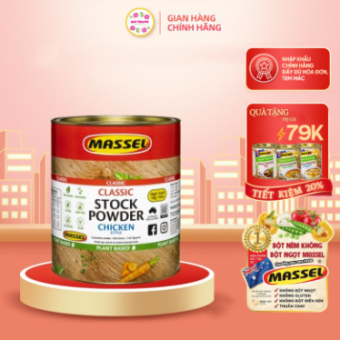 Hạt nêm Massel vị Gà 100% không bột ngọt (2,5 Kg) - Nhập khẩu Australia