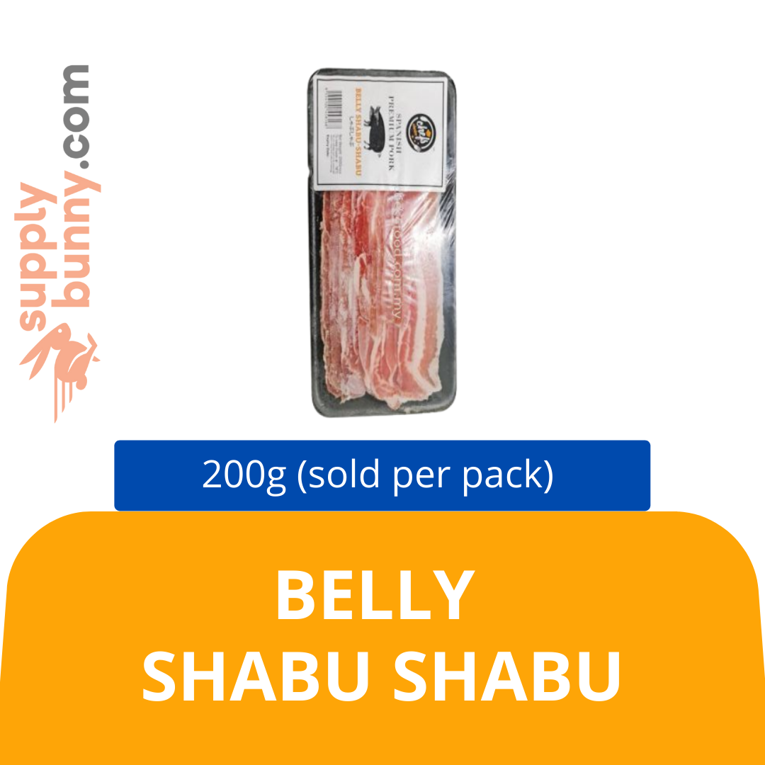 KLANG VALLEY ONLY! Belly Shabu Shabu 200g (sold per pack) 猪肉片