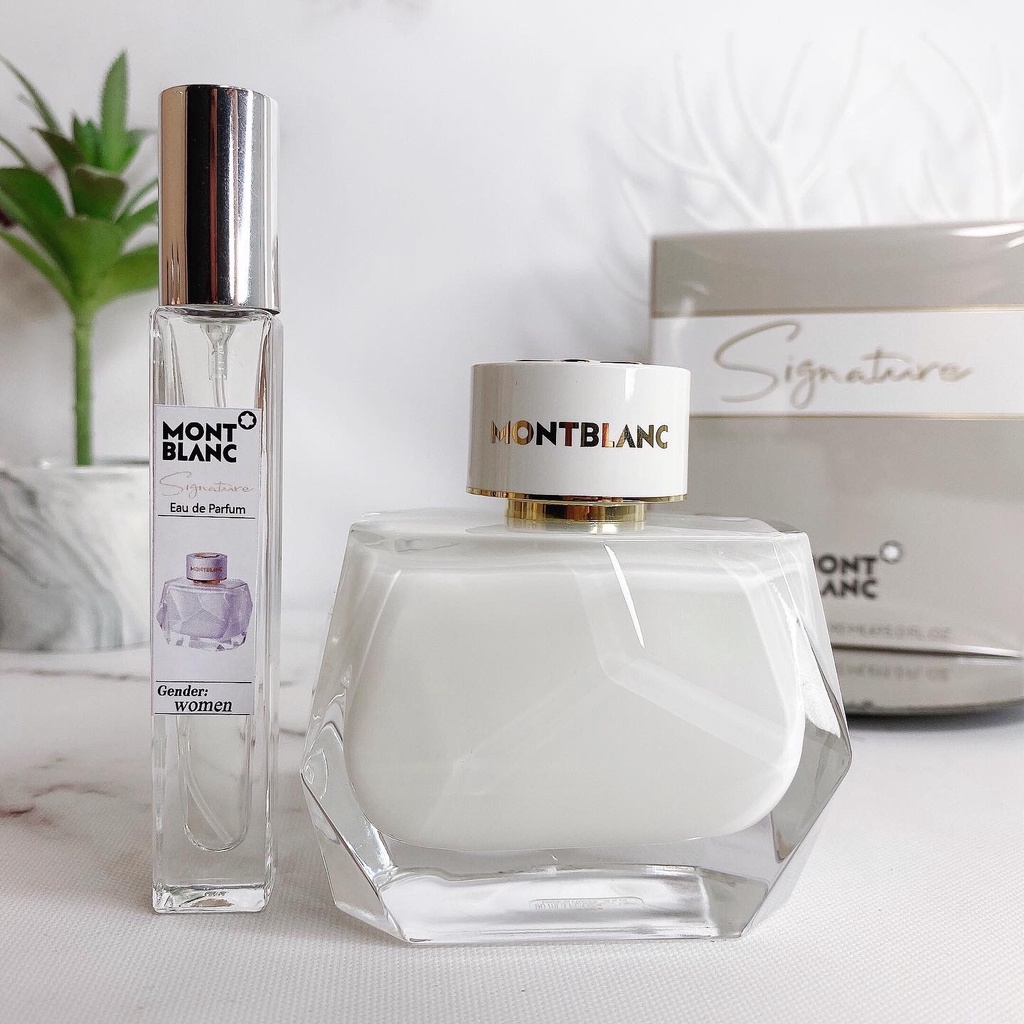 Nước hoa ᴍᴏɴᴛʙʟᴀɴᴄ signature edp 10ml