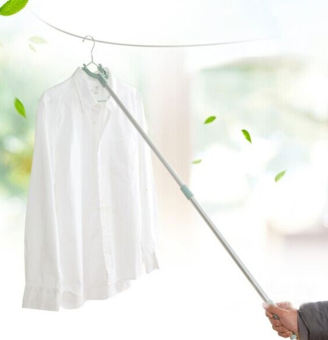 Gậy Lấy Đồ Trên Cao Cây Lấy Đồ Trên Cao Inox Cao Cấp Điều Chỉnh Được Chiều Dài Thuận Lợi và Sang Trọng Đẹp Không Gian Nhà Hộ Gia Đình Các Bạn Sinh Viên ở Nhà trọ Shop Bán Quần Áo Shop Thời Trang BH 12 THÁNG