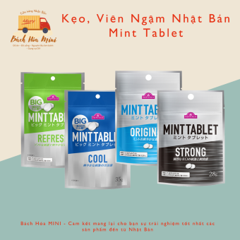 Kẹo, Viên Ngậm Bạc Hà Mát Lạnh Hỗn Hợp Topvalu Nhật Bản  - Bách Hóa Mini