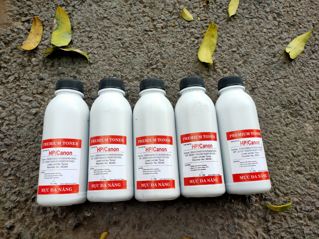 combo 5 chai mực đổ đa năng siêu mịn