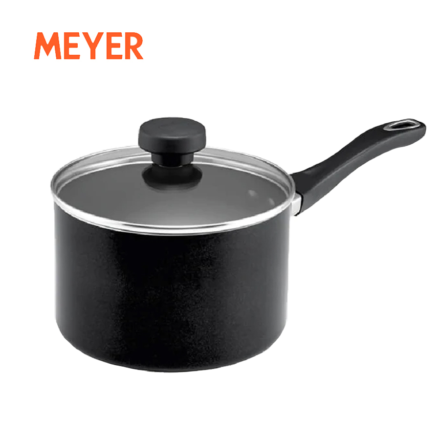 MEYER หม้อเทฟล่อน พร้อมฝาแก้ว ขนาด 16 cm หม้อเคลือบ หม้อต้มอาหาร หม้อ หม้อต้ม ใช้กับเตาแม่เหล็กไฟฟ้าได้ ราคา 1,409 บาท*ส่งฟรี