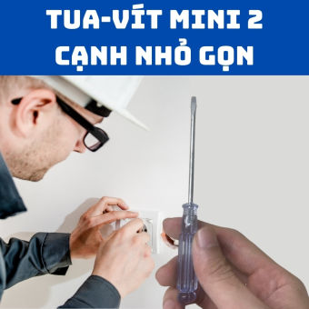 Combo 5 Tua Vít 2 Cạnh Mini Đa Năng