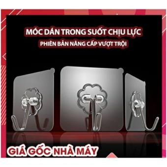 Combo 10 móc dán tường siêu dính siêu chịu lực MIFAN-Keo dày dính siêu chắc