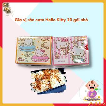 Gia Vị Rắc Cơm Hello Kitty Nhật Bản 20 Gói Nhỏ