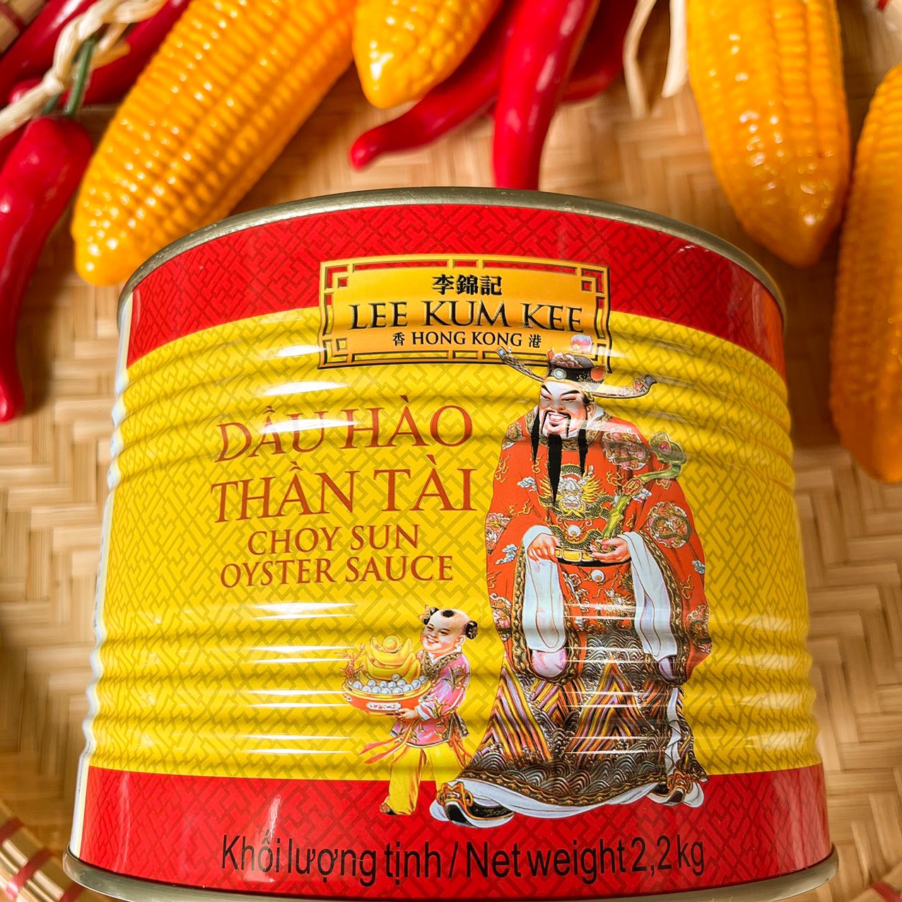 Dầu hào thần tài lee kum kee 2,2kg