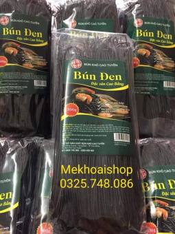 Bún đen ngũ vị Cao Tuyền-đặc sản Cao Bằng (500g) eatclean/keto/das