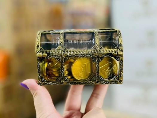 Socola rương vàng Thái Lan 112g - Kẹo socola rương vàng - Socola đồng tiền - Keo chocolate