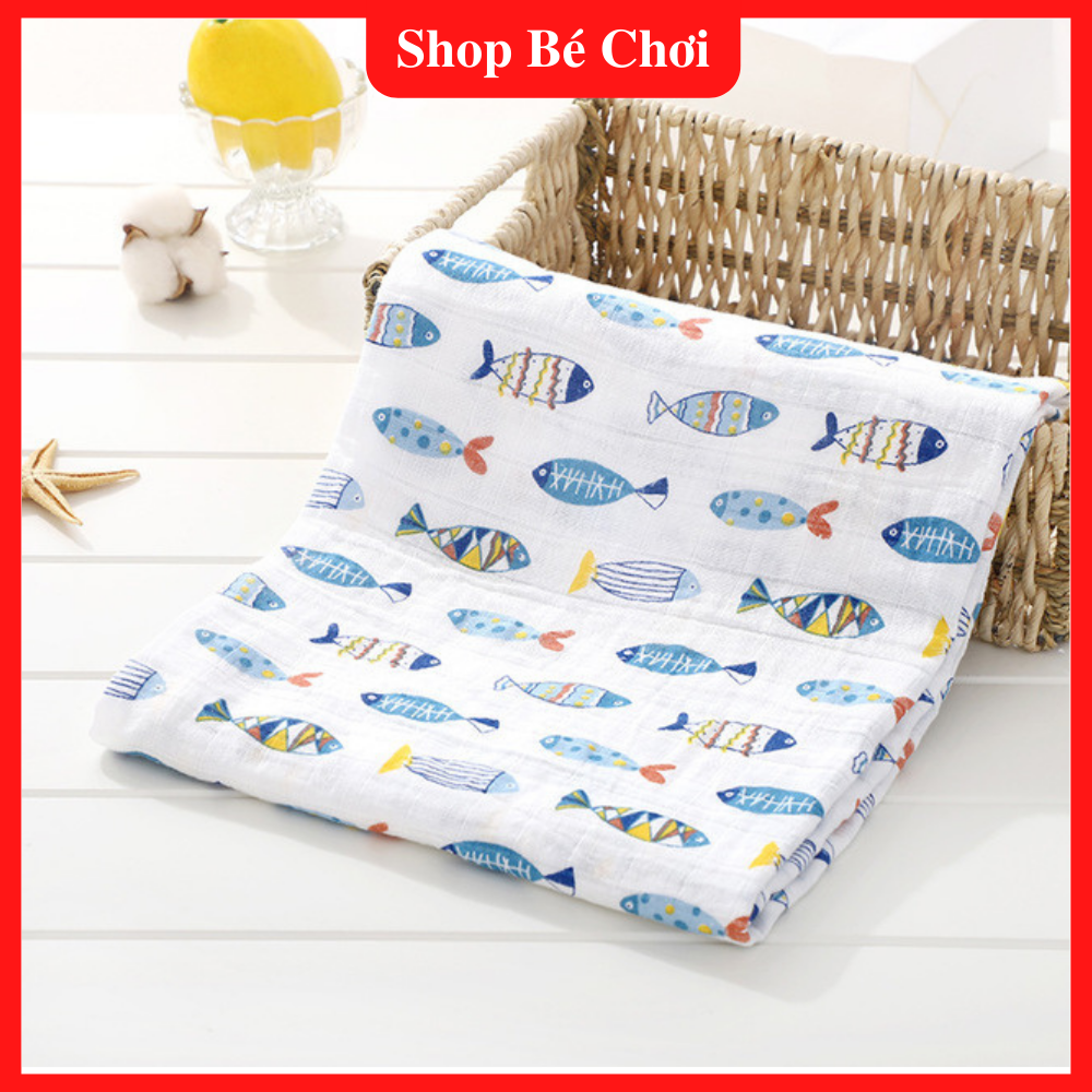 Set 2 khăn tắm xô cho bé