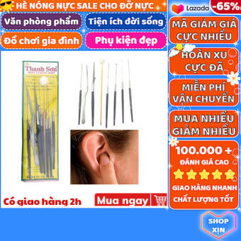 Bộ 8 cây ráy tai chất lượng cao ✔️ bộ ráy tai cao cấp ✔️ bộ ráy tai inox ✔️ bộ dụng cụ lấy ráy tai ✔️ bộ ráy tai ✔️ ráy tai inox ✔️ Phát Huy Hoàng