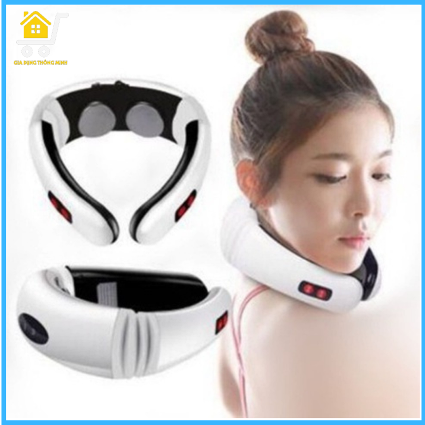 Máy máy mát xa cổ vai gáy 3d kl-5830 tiện lợi mới, máy massage vai gáy vật lí trị liệu đa năng cao cấp, trải nghiệm cảm giác mát xa ngay tại nhà