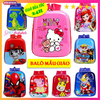 Balo Cho Bé Trai Bé Gái Đi Học Lớp 2- 8 Tiểu Học,lớp lá siêu nhẹ hình in sắc nét đáng yêu