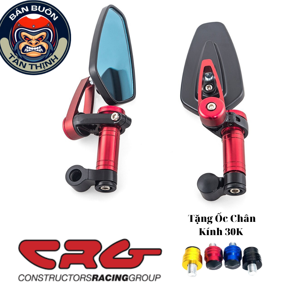 [ Giá 1 cái tặng ốc chân kính  ] Gương Gù Chân Gương Crg Cực Đẹp Gắn Xe Máy < Giá 1c lắp được trái + phải> Tân Thịnh Vietnam