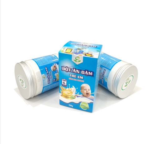 Bột Ăn Dặm Truyền Thống - Hồng Hoa Organic
