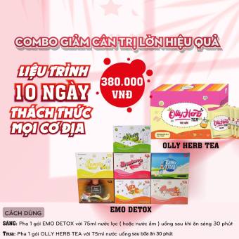 Giảm cân Emoslim Vị Trái Cây (7 gói/Hộp)