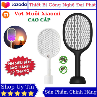 Vợt Muỗi Xiaomi, Vợt Bắt Muỗi Thông Minh Xiaomi Solove P1, 2 Chế Độ Vợt Muỗi Kiêm Đèn Bắt Muỗi CAO CẤP, AN TOÀN, Có Đèn Thu Hút Muỗi, Pin Trâu 1 Tháng, Sạc Type-C – Chính Hãng Xiaomi