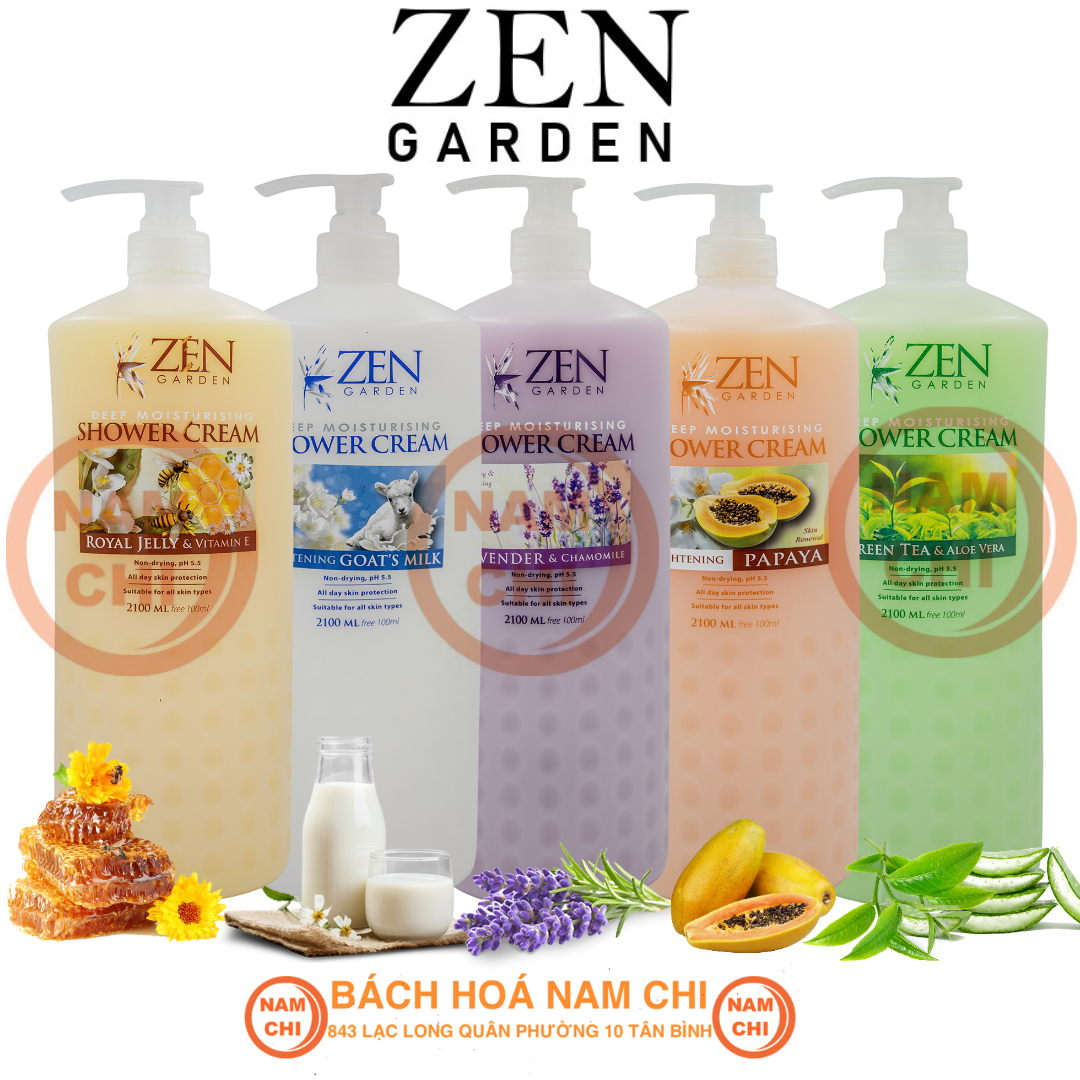 [CHAI 2L] Sữa Tắm Dưỡng Ẩm Sâu ZEN GARDEN - Malaysia