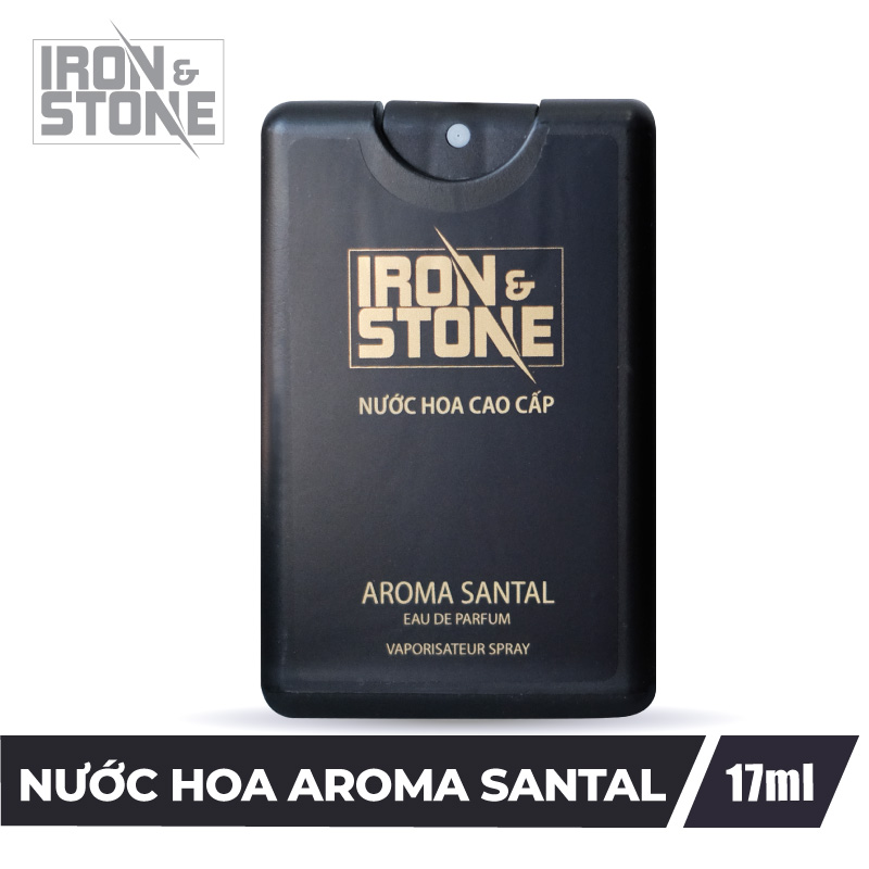Nước hoa IRON & STONE Aroma Santal 17ml Z2101 - Dành cho nam