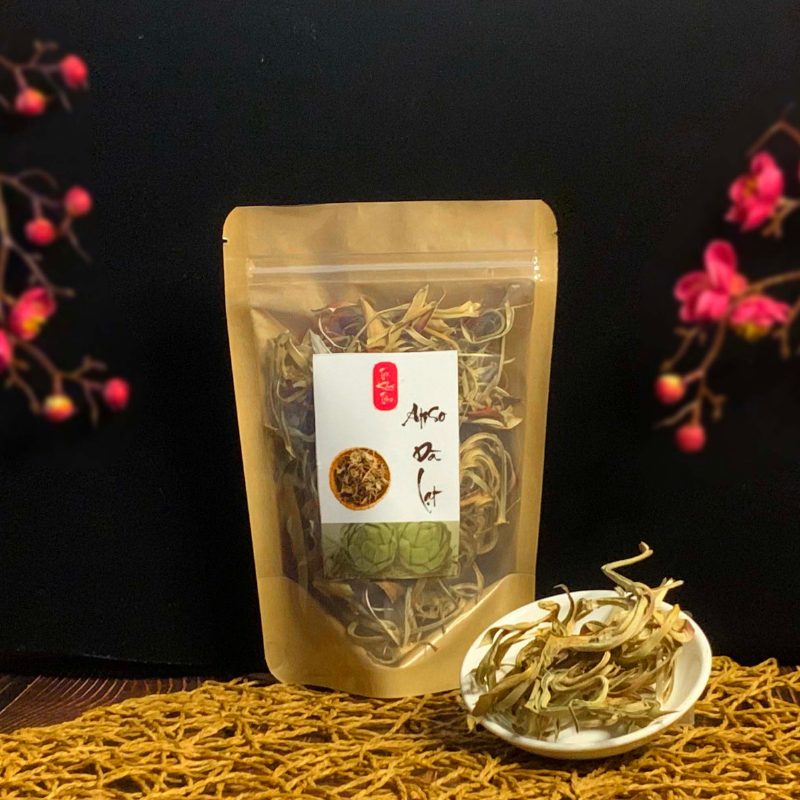 Freeshipmax - bông atiso đà lạt loại đặc biệt ❤️freeship❤️ bông atiso đà lạt sấy khô
