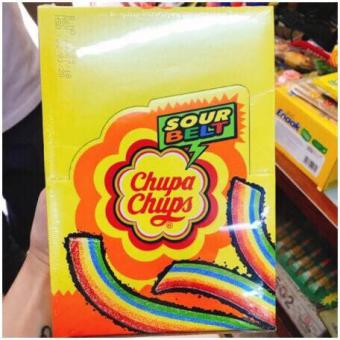 Kẹo Dẻo Chupa Chups Sour Belt (1 hộp)