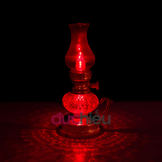 Đèn dầu điện tử dùng pin ( 1 cây ) , đèn thờ cúng trang trí tết , bàn gia tiên - Đức Hiếu Shop