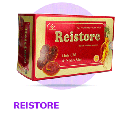 Thực phẩm bảo vệ sức khỏe reistore - 60 viên