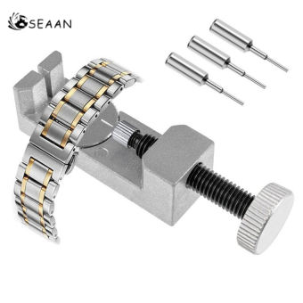 Bộ Dụng Cụ Tháo Chốt Liên Kết Dây Đeo Đồng Hồ Bộ Dụng Cụ Sửa Chữa Cho Thợ Đồng Hồ Với Bộ 3 Chốt Phụ Bộ Tháo Chốt Lò Xo Thay Thế
