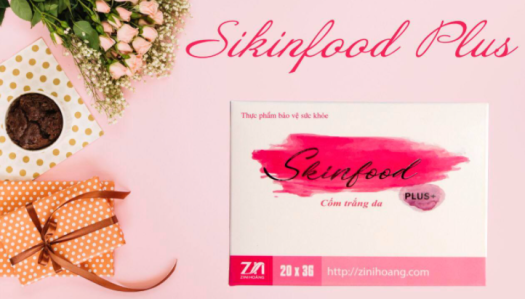 Cốm trắng da Skinfood ZN giúp trắng mịn da từ bên trong