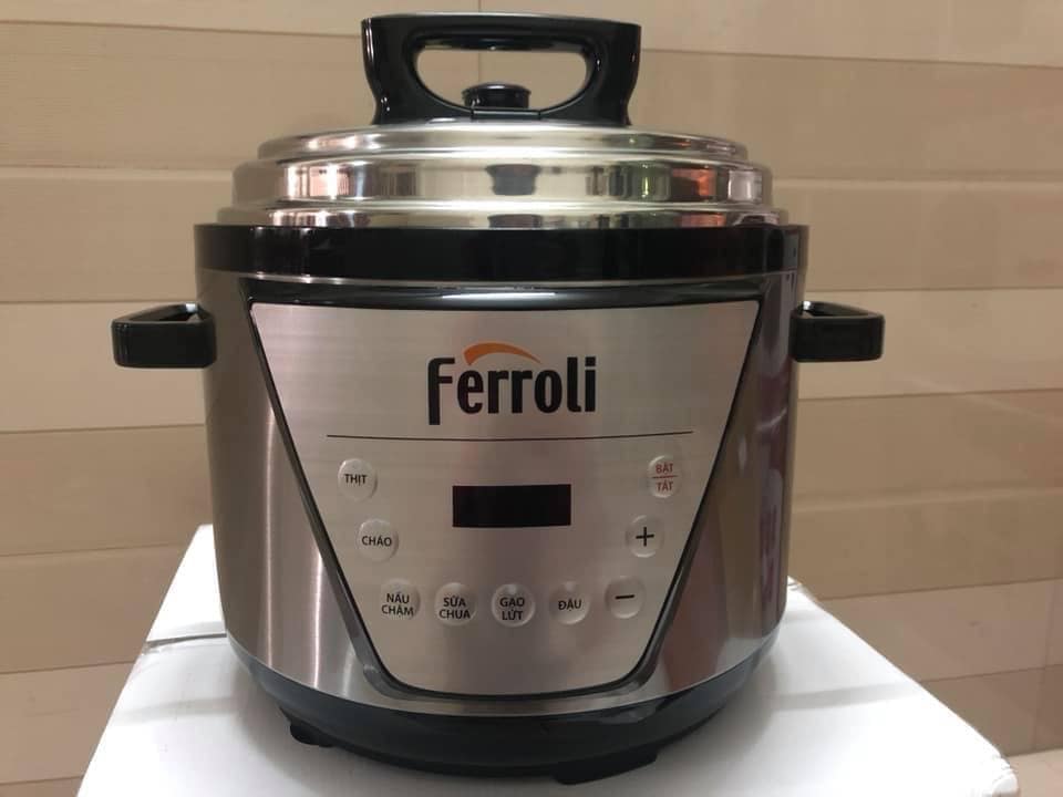 Nồi Áp Suất Điện Đa Năng Rapido RPC900-D, 6 Chức Năng Nấu Tự Động, Van An Toàn Tự Động, Tự Xả Áp Khi Quá Nhiệt