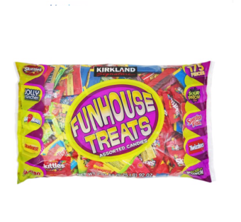 Kẹo tổng hợp túi khổng lồ Funhouse Treats  Kirkland 2.61kg