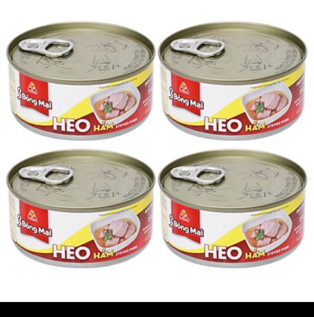 Heo hầm vissan 3 bông mai hộp 150g