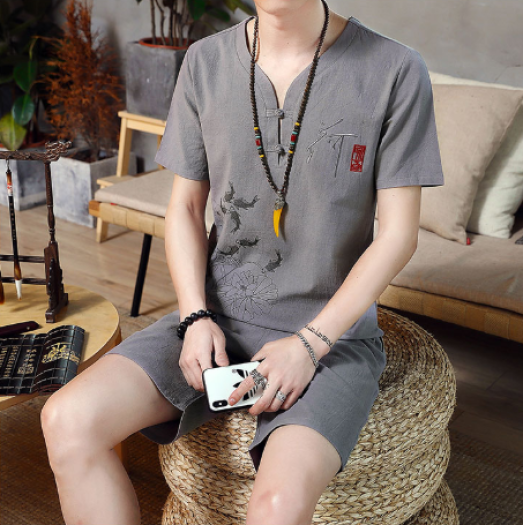 bộ nam đũi quần áo BSC ngắn tay chất siêu mát !!!! mặc nhẹ như không!!!