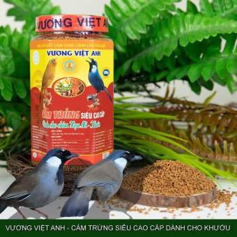 Cám trứng cao cấp Vương Việt Anh cho hoạ mi, khướu (hủ 500g)
