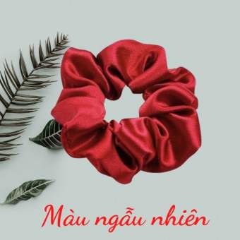 Dây Cột Tóc Vải Scrunchies Hàn Quốc Chất Vải Lụa Đẹp Phụ Kiện Tóc Nữ Ngọt Ngào Dễ Thương PK0001