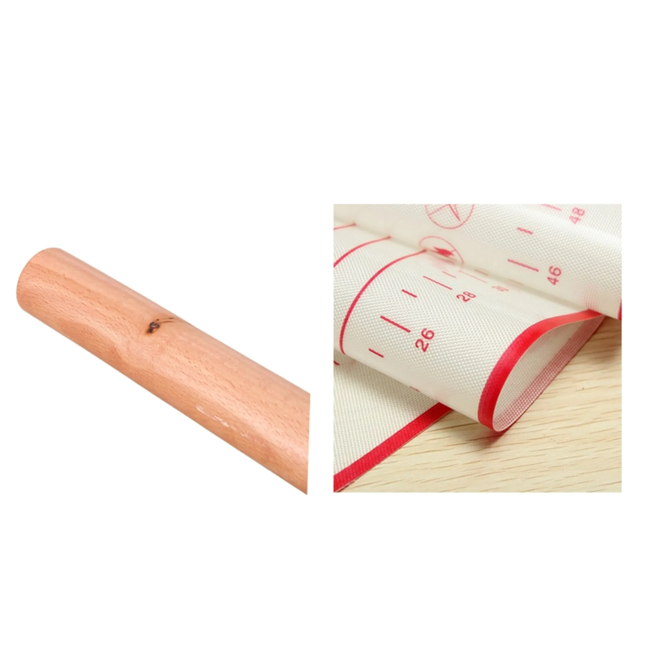 Wooden Flour Dough Rolling Pin Roller Stick 9 2 Inch Length Wood Color With 1pcs 40 X 60cm Silicone Pan Rolling Dough Pastry Pan Pad Dough Kneading Pad Non Stick Pad Lazada Ph