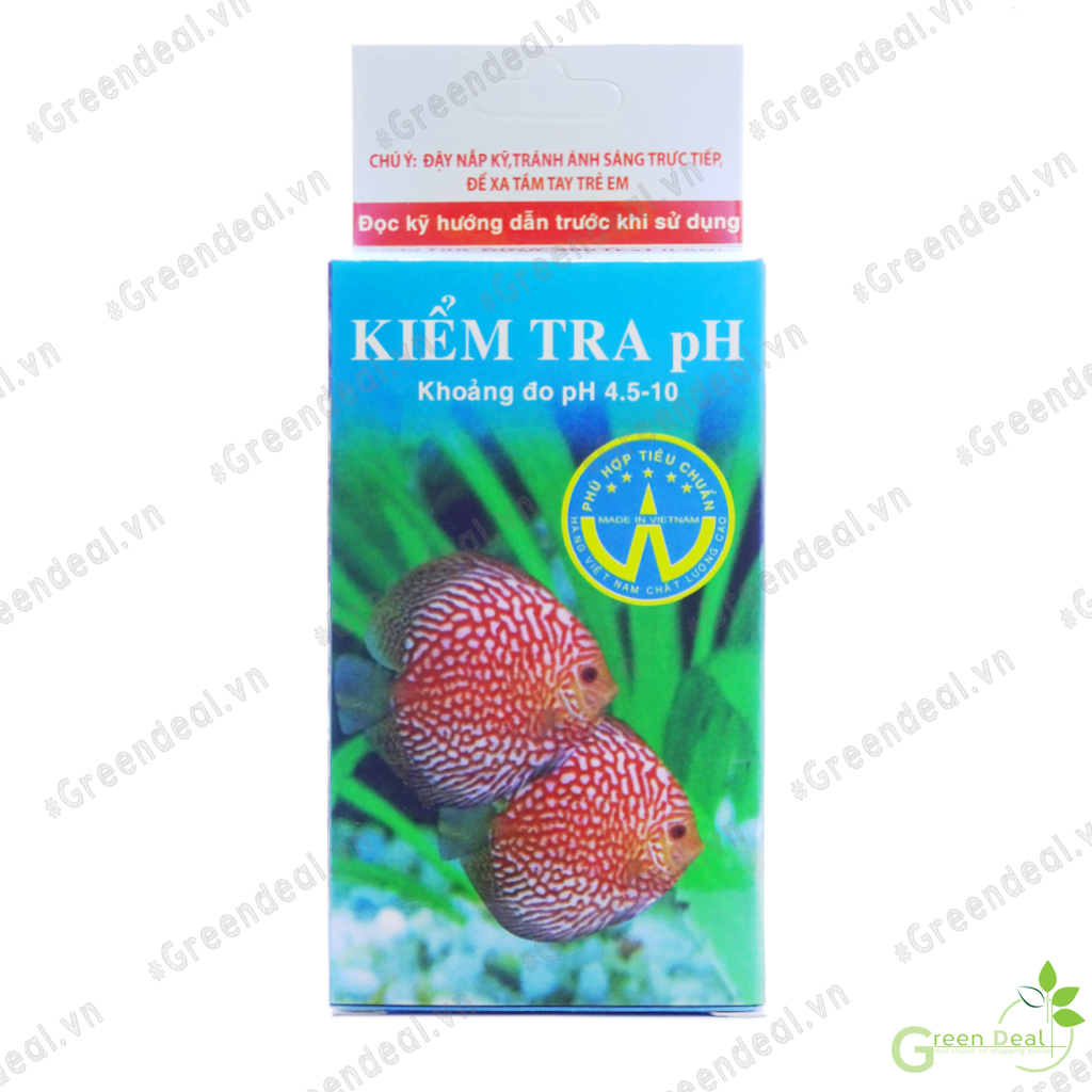 Bộ đo kiểm tra pH | Dung dịch đo chất lượng nước cho hồ cá thủy sinh