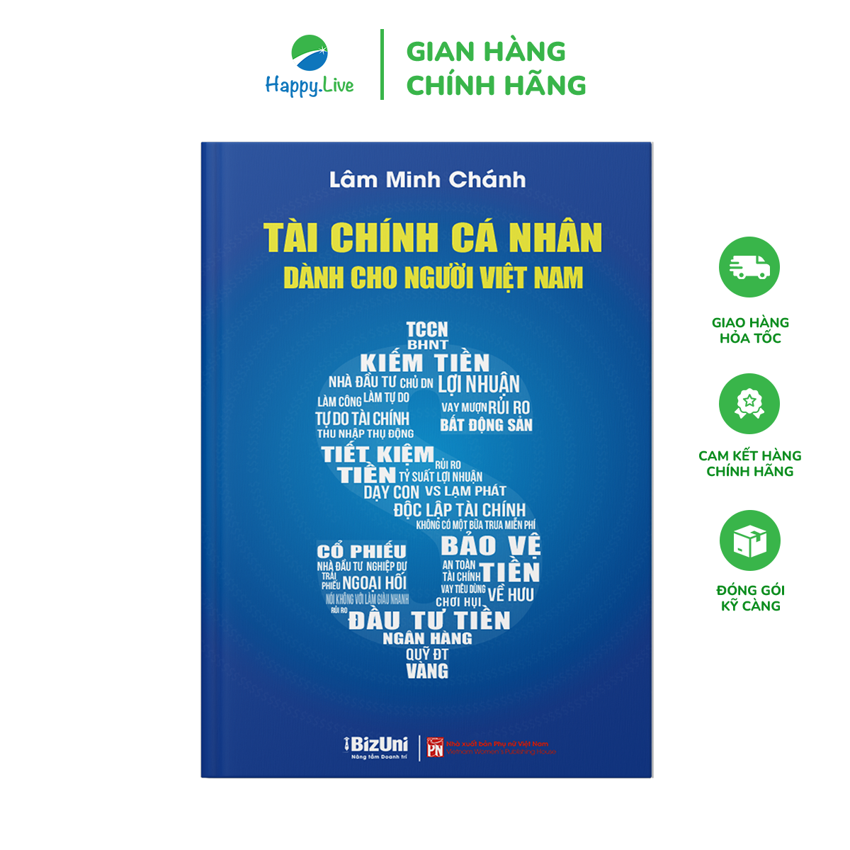 Sách Tài Chính Cá Nhân Cho Người Việt Nam - Tặng Khóa học Online về Tài chính