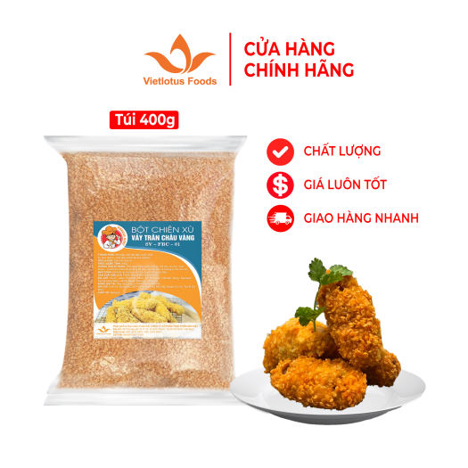 Bột Chiên Xù Vảy Trân Châu Orange Chef (Bột chân châu hoa tuyết) - Nguyên liệu nhập khẩu Malaysia