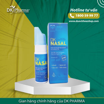 Xịt mũi ưu trương DKNASAL - Gian hàng chính hãng Duockhoashop (DK Pharma)